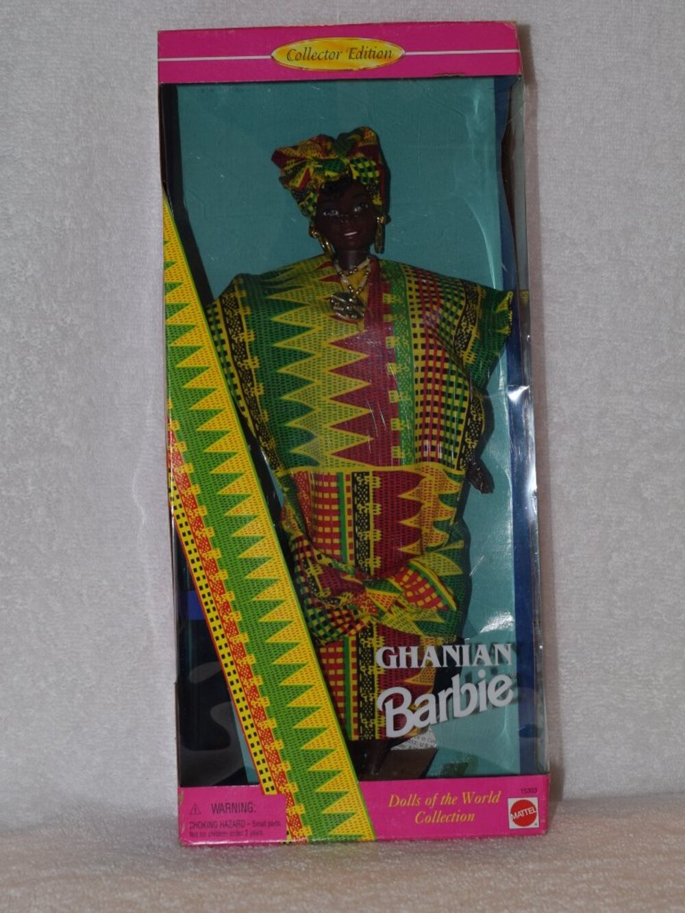 Ghanian Barbie Collector Edition 1996 Dolls Of The World 15303